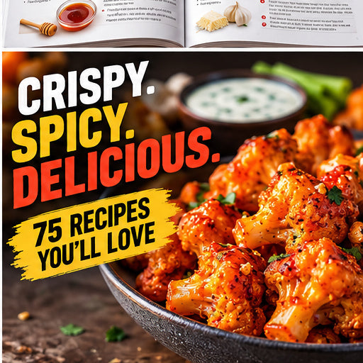 75 Easy Air Fryer Buffalo Cauliflower Bites Recipes – Digital Cookbook PDF