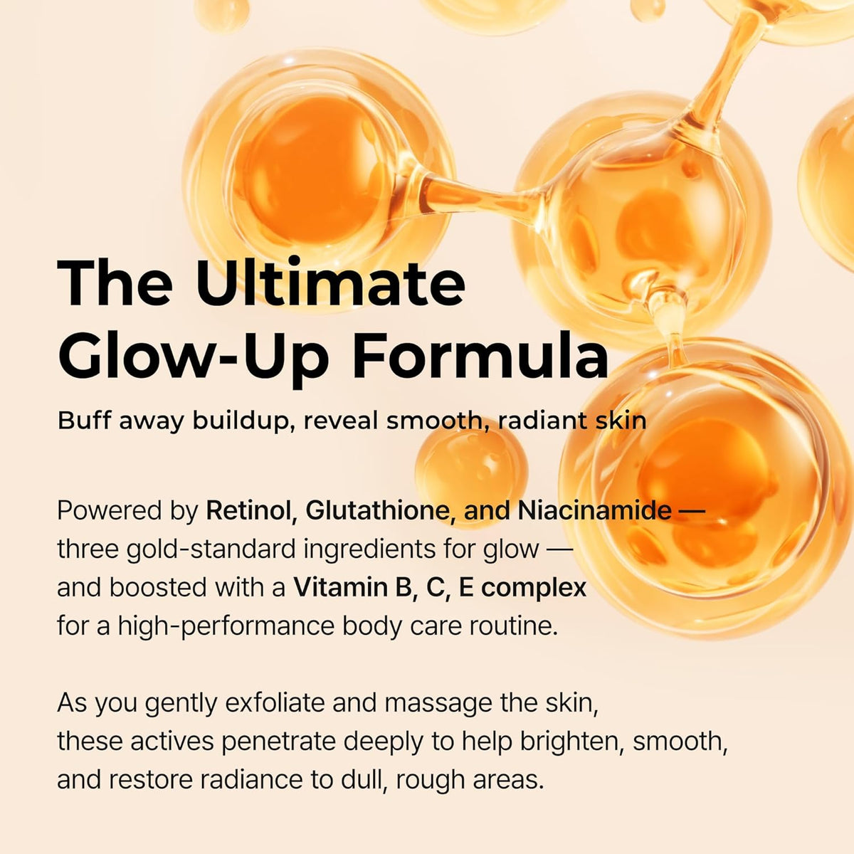 Peel Shot Kojic Acid Turmeric Body Exfoliator Spray 6.76 Fl.Oz - AHA PHA Niacinamide Body Scrub for KP Bumps, Dark Spots, Uneven Skin Tone, Dead Skin, Korean Skin Care